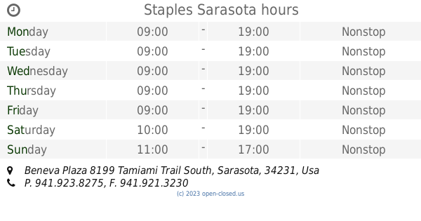 Staples - University Town Center Sarasota